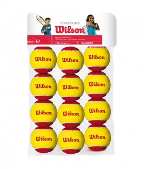 Wilson Starter Red 12 Pack Teniske loptice